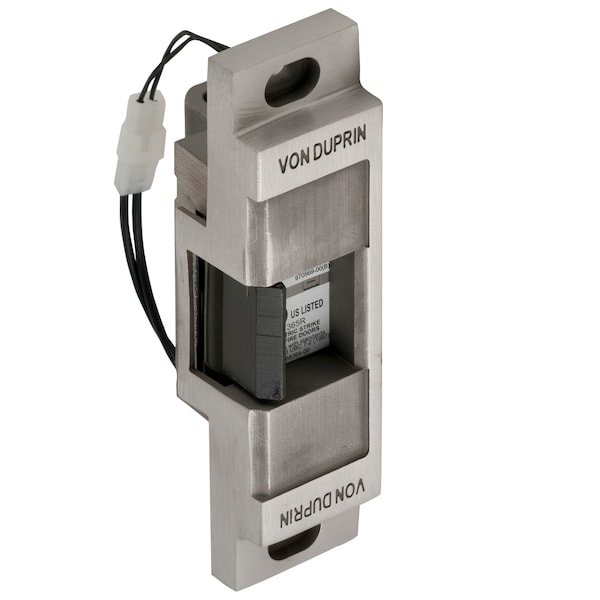 Electric Strike, Fire Rated, US32D, 6" FP, 12 VDC, 3/4" Throw